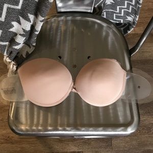 Backless Strapless Push-Up Bra NWOT
